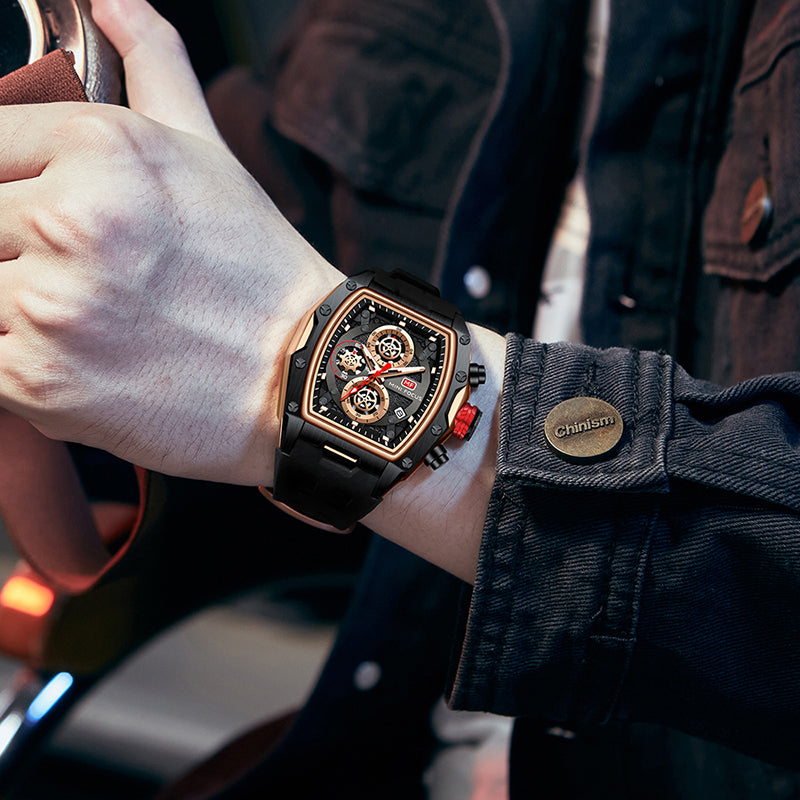Luxury Chronograph Quartz Watch – Fashion 2025