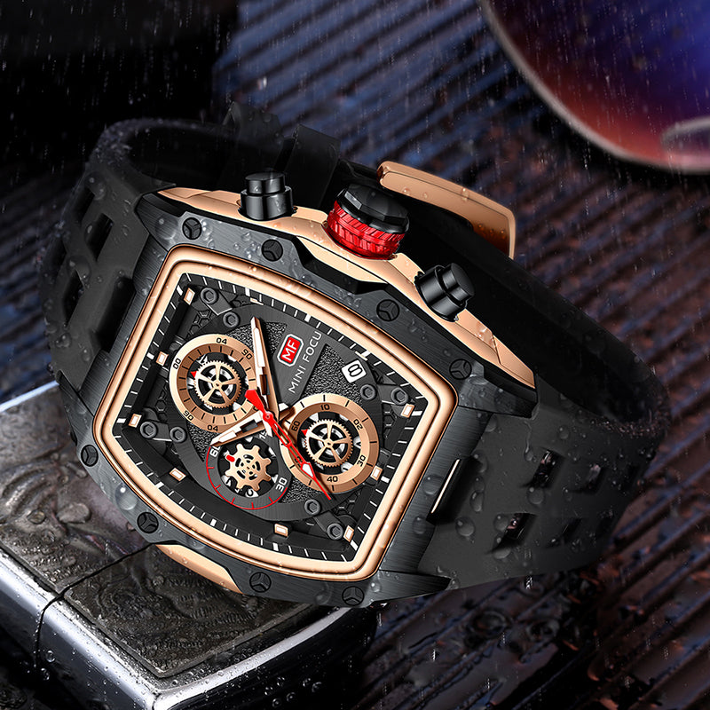 Luxury Chronograph Quartz Watch – Fashion 2025