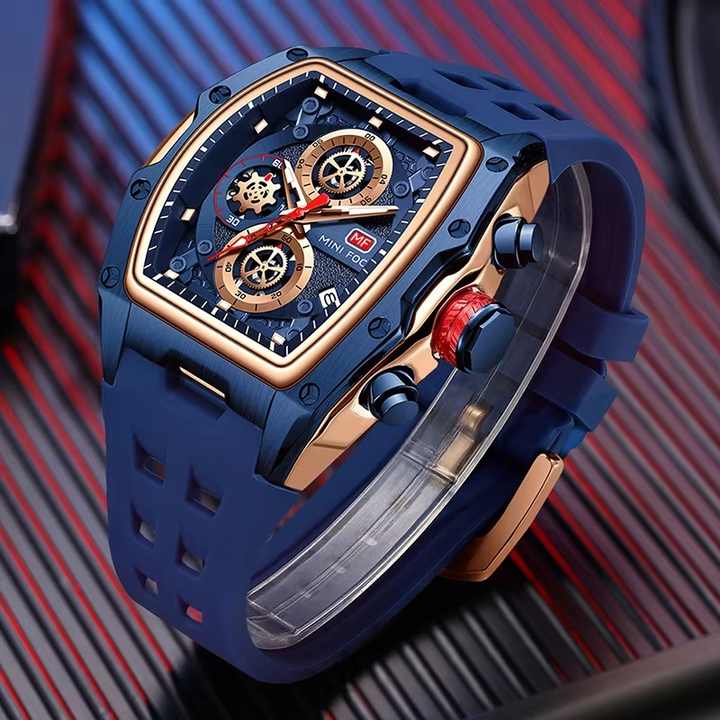 Luxury Chronograph Quartz Watch – Fashion 2025