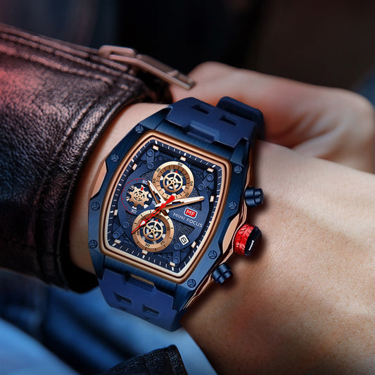 Luxury Chronograph Quartz Watch – Fashion 2025